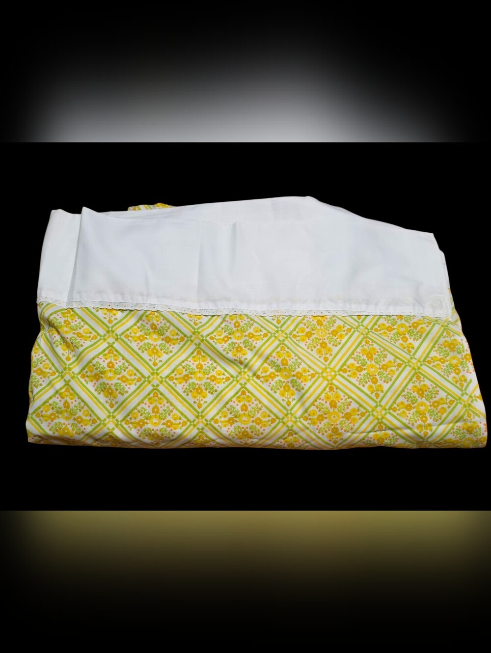 Vintage | Floral Double Flat Sheet